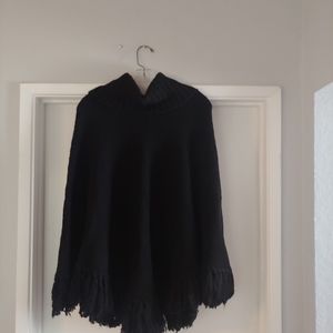 ann taylor loft NWT wool poncho